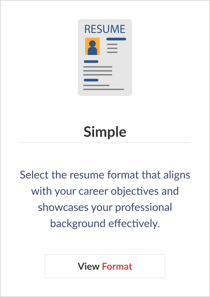 Simple Resume