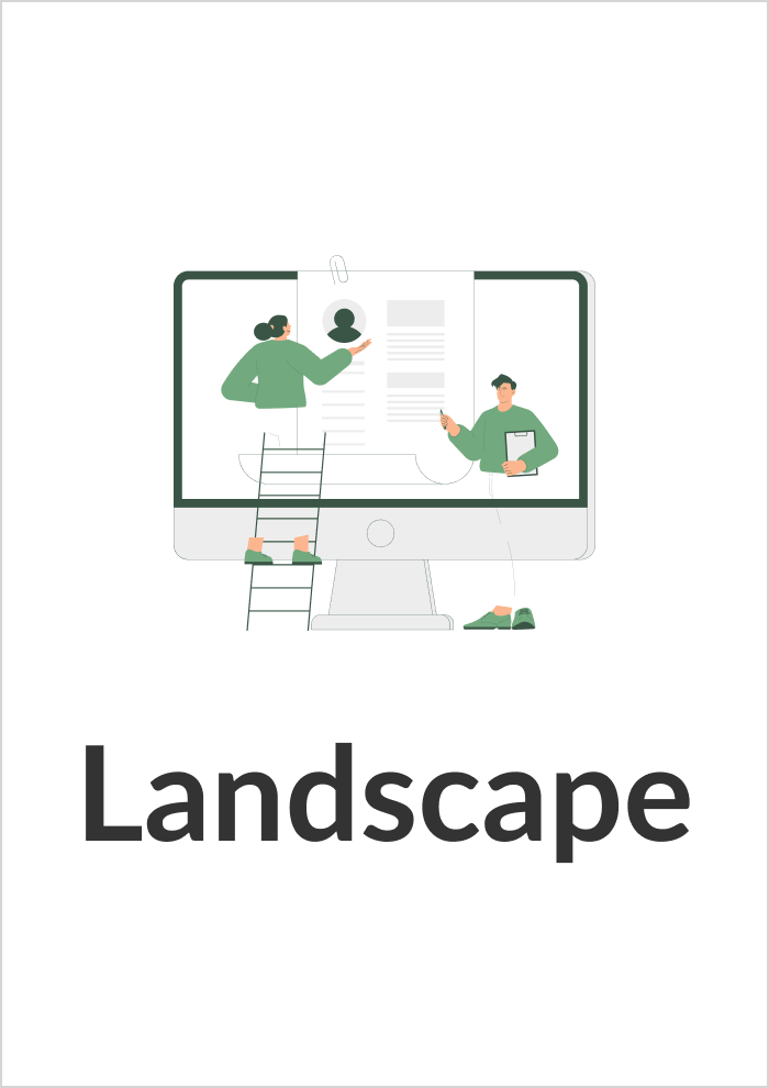 Landscape Resume